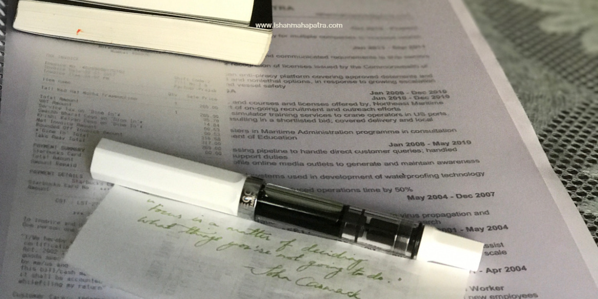 CV, STARs, and (Personal) Sales Pitches